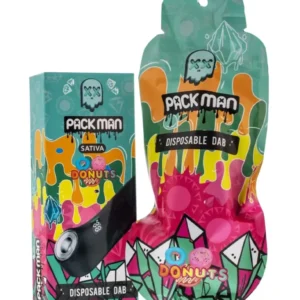 Donuts Pack Man THCA Disposable Dab 1G