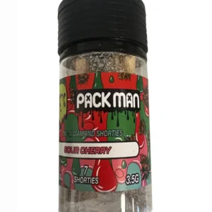 Sour Cherry Pack Man THCA Dimond Shorties Pre-Rolls 7ct 3.5G